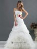 Vestido de novia línea A.