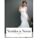 Vestido de novia sirena.