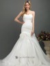 Vestido de novia sirena con ondas.