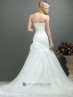 Vestido de novia sirena con ondas.