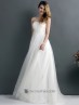Vestido de novia con motivos florales
