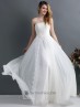 Vestido de novia con motivos florales