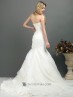 Vestido para novia corte sirena.