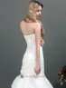 Vestido para novia corte sirena.