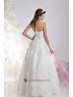 Vestido de novia aire princesa.