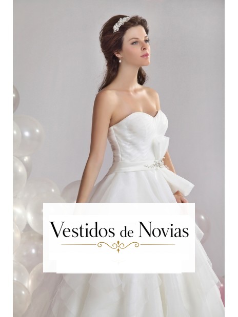 Vestido confeccionado en satén