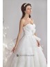 Vestido de novia aire princesa.
