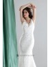 Vestido de tubo para novia.