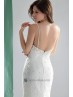 Vestido de tubo para novia.