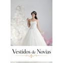 Vestido para novia de gala.