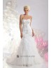 Vestido para novia estilo sirena.