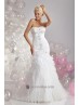 Vestido para novia estilo sirena.