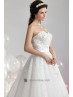 Vestido de novia tul y organza