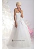 Vestido de novia con escote corazón