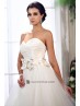 Vestido estilo princesa para novia.
