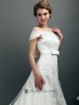 Vestido para novia de encaje.