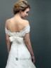 Vestido para novia de encaje.