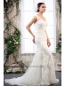 Vestido para novia de tubo.