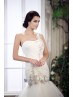 Vestido de novia estilo sirena con cristal.