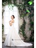 Vestido de novia falda abullonada