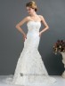 Vestido de novia corte sirena.