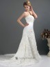 Vestido de novia corte sirena.