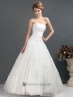 Wedding dress princess silhouette