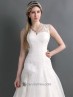 Vestido de novia tirantes bordados.