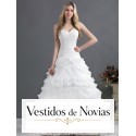 Vestido de novia princesa.