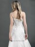 Vestido nupcial corte princesa.