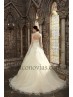 Vestido novia color champán