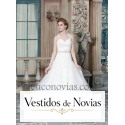 Vestido de noiva com contas