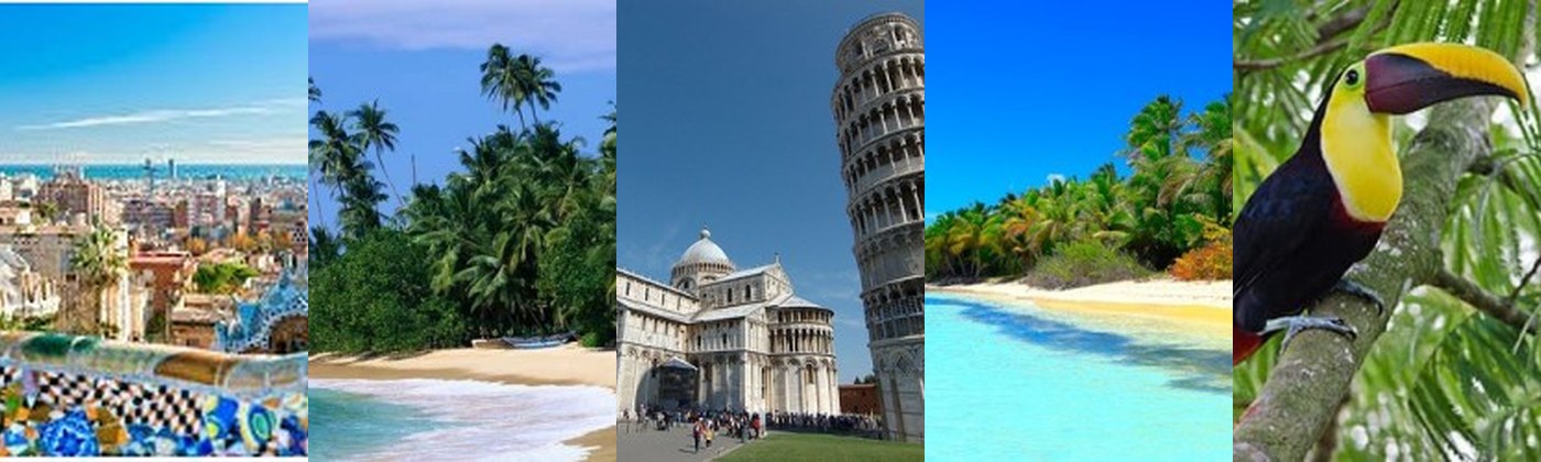 Viajes a los 5 continentes